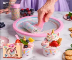 Rolling Ice Cream Grill